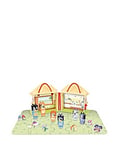 Bluey Wooden Carry Along House Playset with 6 Figures