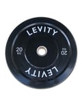 LEVITY Premium Fitness Bumper Plate 20kg
