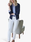 Pure Collection Edge to Edge Wool Cashmere Blend Cardigan