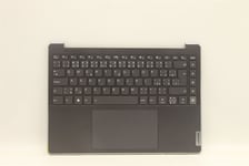 Lenovo Yoga 9 14IAP7 Keyboard Palmrest Top Cover German Grey 5CB1H23730