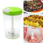 Multi-function Salad Crusher Food Processor Manual Meat Machine Crusher Chopper