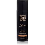 Dripping Gold Luxury Tanning Lotion Fugtgivende brunings lotion til dyb solbruning Skygge Ultra Dark 200 ml