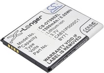 Kompatibelt med Alcatel One Touch Pop C1, 3.7V, 1500 mAh