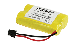 Pudney P3733 Cordless Phone Battery for Uniden BT-904 BT904 DECT20XX Series & Panasonic KX-TG2000/TG4000 Series 2.4V 700mAh