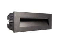 Deko Light 930478 Abdeckung Schwarz Rundung Für Light Base Iii Outdoor Afdækning Aluminium (L X B X H) 250 X 90 X 24 Mm 1 St