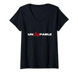 Womens Empowerment Unleashed:Your Unstoppable Force V-Neck T-Shirt