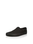 Vans Homme M Asher Sneaker, Canvas Black Black, 42.5 EU