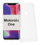 Ultra Thin TPU Skal Motorola One (Clear)