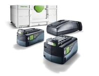 Festool Laddpaket SYS3 ENG 18V 2x5,2/TCL6