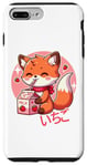 iPhone 7 Plus/8 Plus Cute Retro Japanese Kawaii Anime Fox Strawberry Milk Shake Case