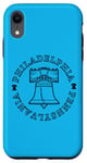 Coque pour iPhone XR Philly Liberty Bell Souvenir de vacances patriotique à Philadelphie
