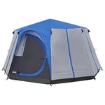 6 to 8 Man Festival Dome Tent - Octagon, Waterproof, Family Camping