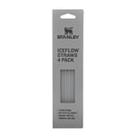 Stanley - IceFlow Flip Straw Sugrör 4-pack Klar