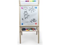 3Toysm Magnetisk Mediumtavla Med Pappersrulle Och Abacus Mpn