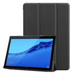 Tri-fold Huawei MediaPad T5 10 etui - Sort