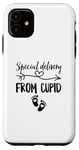 iPhone 11 Special Delivery From Cupid Valentines Day Couples Pregnancy Case