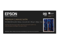 Epson PremierArt Water Resistant Canvas - Blank - 465 mikron - Roll (152.4 cm x 12.2 m) - 350 g/m² - 1 rulle (rullar) kanvaspapper - för Stylus Pro 11880 SureColor SC-P20000