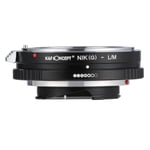 K&F Concept Adapter for Leica M til Nikon F Bruk objektiv på kamera
