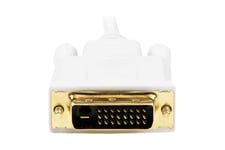 StarTech.com 6 ft Mini DisplayPort to DVI Adapter Cable - Mini DP to DVI Video Converter - MDP to DVI Cable for Mac / PC 1920x1200 - White (MDP2DVIMM6W) - DisplayPort-kabel - 1.82 m