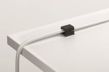 Självhäftande kabelklämma Durable Cavoline Clip Pro 2 för två kablar grafitgrå