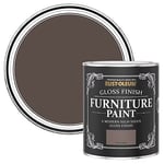 Rust-Oleum Brown Furniture Paint in Gloss Finish - River's Edge 750ml