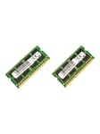 Memory - DDR3L - 8 GB: 2 x 4 GB - SO-DIMM 204-pin - unbuffered