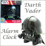 Star Wars Darth Vader Alarm Clock BulbBotz Light Up Alarm Clock NEW