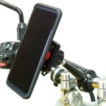 14.5cm Extended Bike Mount with TiGRA MountCase 2 for Samsung Galaxy S8 PLUS