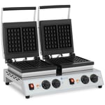 Royal Catering Gaufrier double - Gaufres belges 2 x 1,500 W RC-WMDS01
