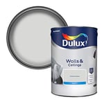 Dulux 5278711 Walls & Ceilings Matt Emulsion Paint, Polished Pebble, 5 Litre