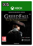 GreedFall - The De Vespe Conspiracy - XBOX One,Xbox Series X,Xbox Seri