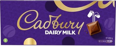 Cadbury Dairy Milk, Giant Chocolate Gift Bar, 850g