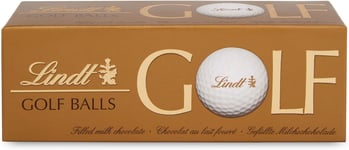 Lindt Golf Balls | 3 Milk Chocolate Golf Balls with Hazelnut Filling, 110G | Gif