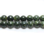 African Jasper Round Beads 8mm Green 45+ Pcs Gemstones Jewellery Making Crafts