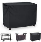 Hoedia 52 Inch Outdoor Prep Table Cover for Keter Unity XL Portable Table, BBQ