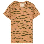 Mini Sibling Tiger T-skjorte Honey | Beige | 6-12 months