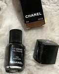 100% Genuine Chanel Longwear Nail Colour Polish 13ML in #219 Black Satin