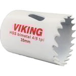 Viking hålsåg, HSS, 8% kobolt, bimetall, utan hållare, 35 mm