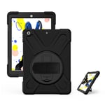 iPad 10.2 (2021/2020/2019) Skal Silikon - Svart