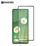 MOCOLO skjermbeskytter i 2,5D herdet glass for Google Pixel 7A - svart ramme