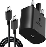 COIPUAN Samsung Charger 25W,Samsung Fast Charger USB C Plug and 6FT Samsung Char
