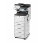 Photocopieur couleur professionnel A3, A4, OKI MC883 DNV r&eacute;seau recto verso automatique 4 magasins