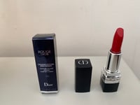 Dior Rouge Comfort and Wear Matte Mini Lipstick 999 Red 1.5g BNIB FREEPOST