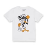 Space Jam Bugs And Daffy Tune Squad Kids' T-Shirt - White - 11-12 Years