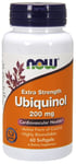 NOW Foods  Ubiquinol, 200mg  -  60 Softgels