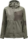 Lundhags Women's Tived Stretch Hybrid Jacket Aloe Green/forest Green, S