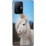 Xiaomi 11T Pro Gjennomsiktig Telefondeksel Katt och Häst