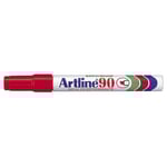 Artline Marker 90 5.0 Röd, 12 st