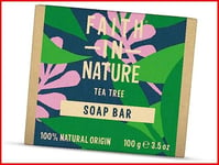 Faith in Nature Organic Tea Tree Soap, 100 g