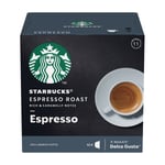 Starbucks espresso Roast kaffekapsler By Nescafe Dolce gusto